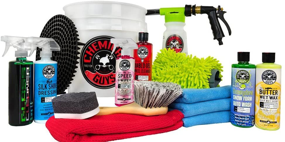 image of products and items for car detailing