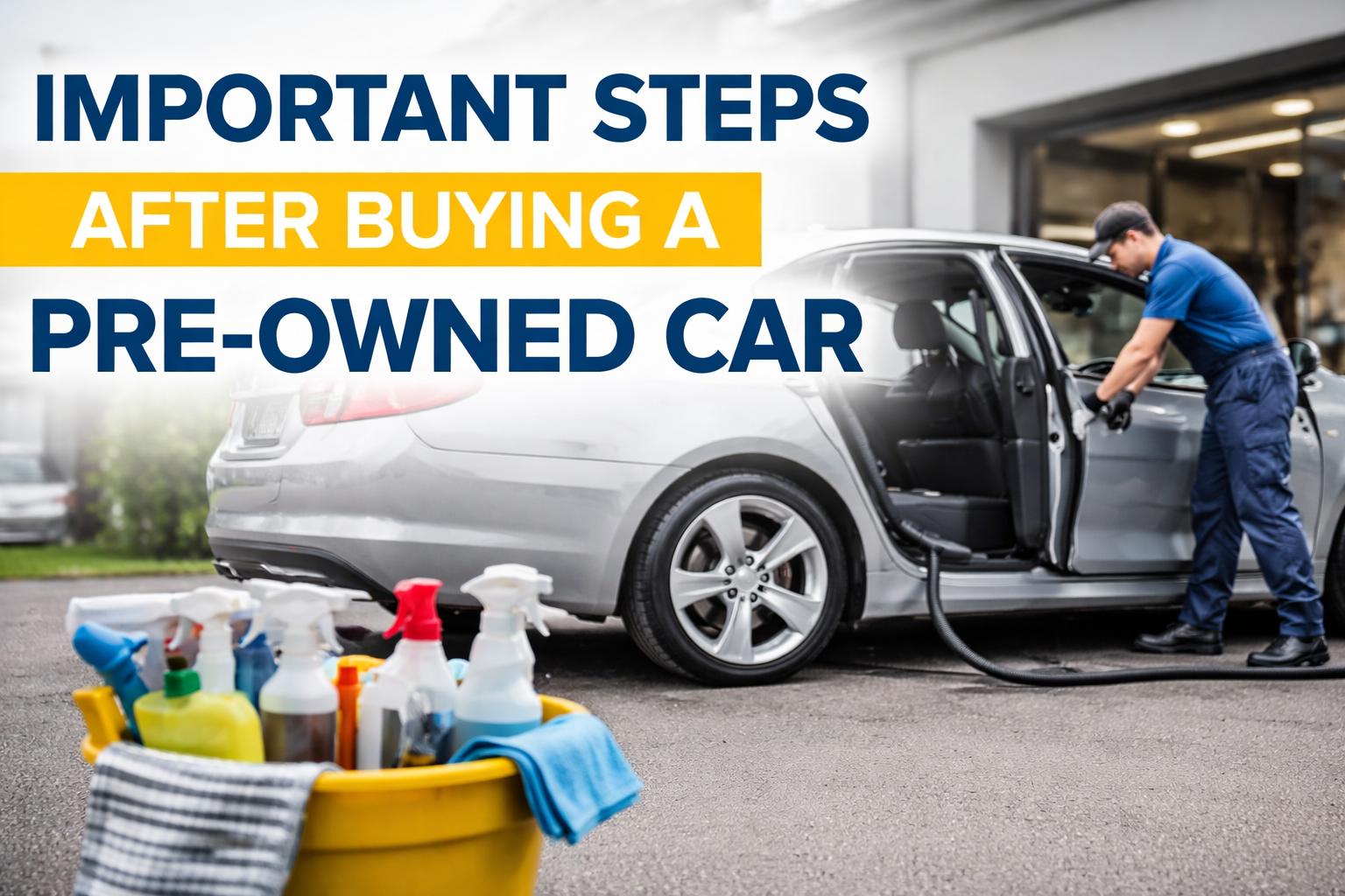 Important Steps after buying a car